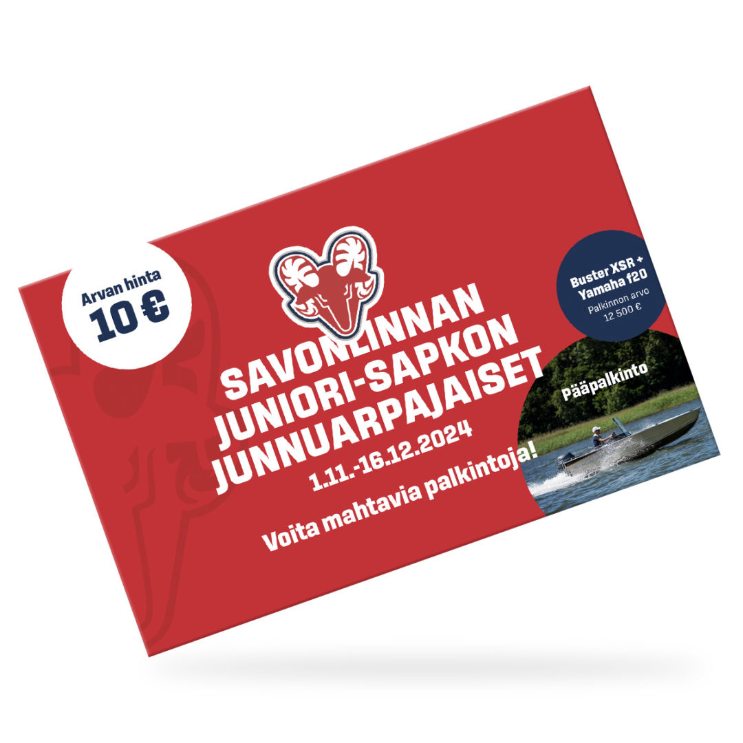 Savonlinnan Juniori-Sapkon arpajaiset